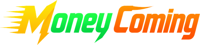 money coming brand logo